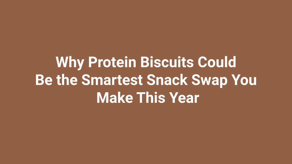 protein biscuits